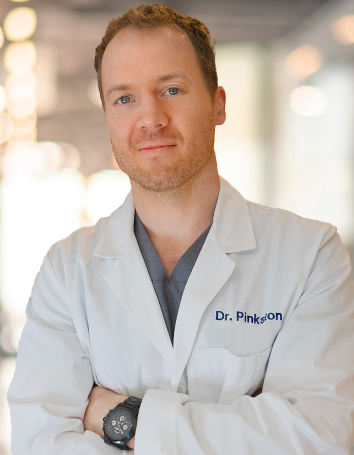 Headshot of Dr. James Pinkston, DO