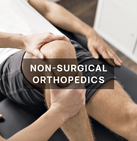 Nonsurgical orthopedics